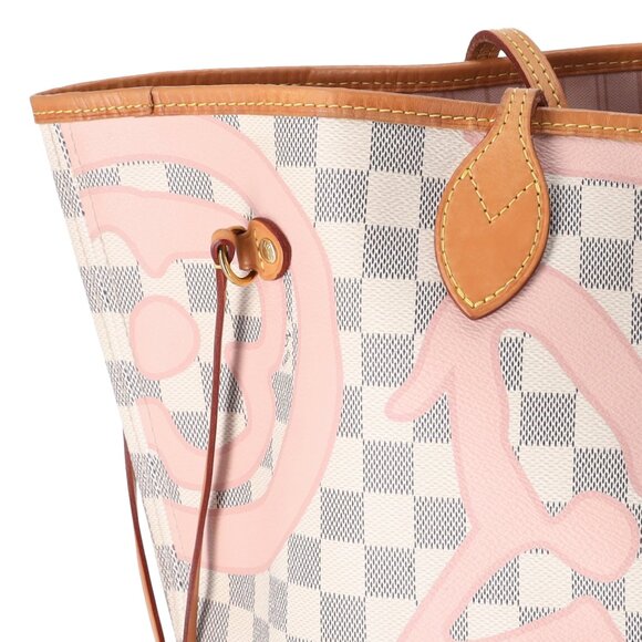 Louis Vuitton Neverfull MM Tote Limited Edition Damier Azur Tahitienne - Picture 5 of 9